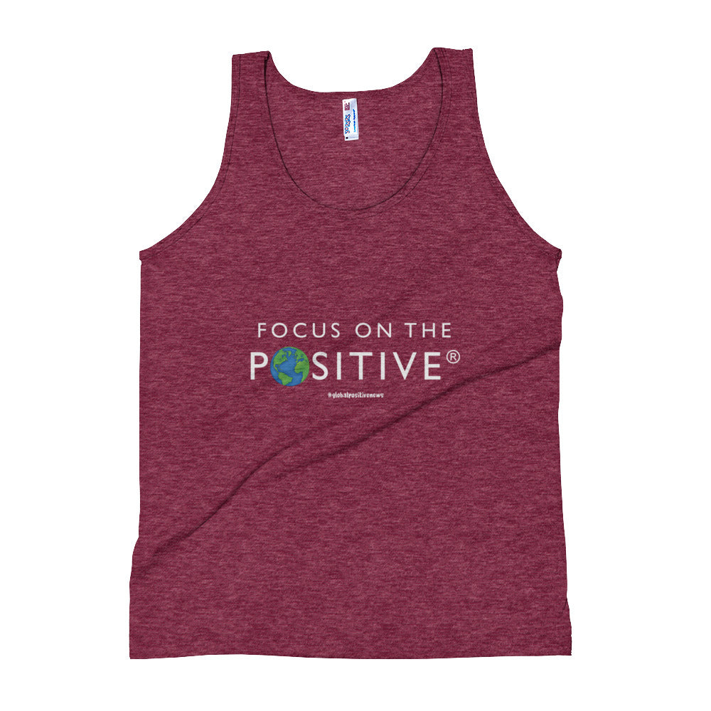 Focus on The Positive® | Triblend Unisex Tank Top