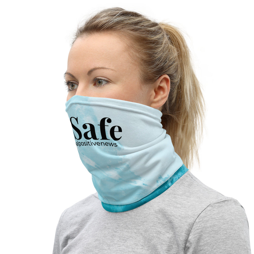 Be Safe | Blue Skies Neck Gaiter