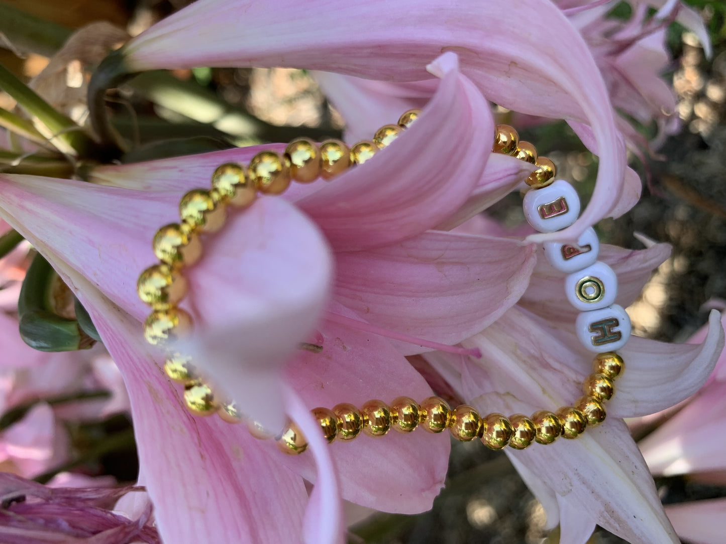 Monthly Gold Ball Bracelet + Free GPNN T-Shirt