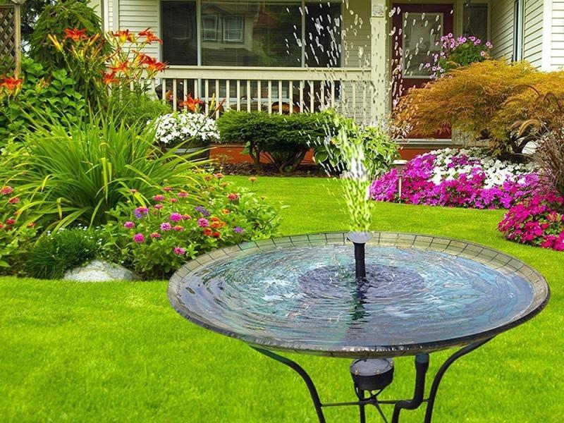Solar Bird Bath Fountain（Buy 2 Free Shipping）