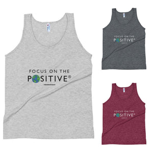 Focus on The Positive® | Triblend Unisex Tank Top