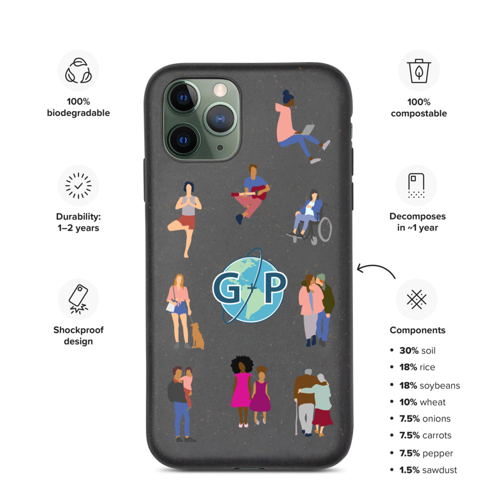 Biodegradable phone case | People