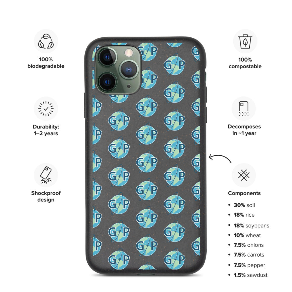 Biodegradable logo case