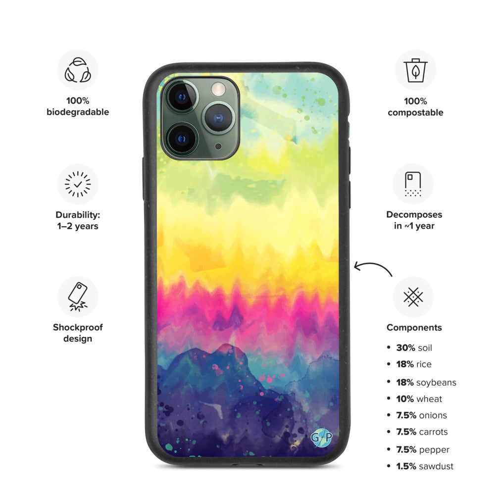Colors 2 | Biodegradable iPhone Case