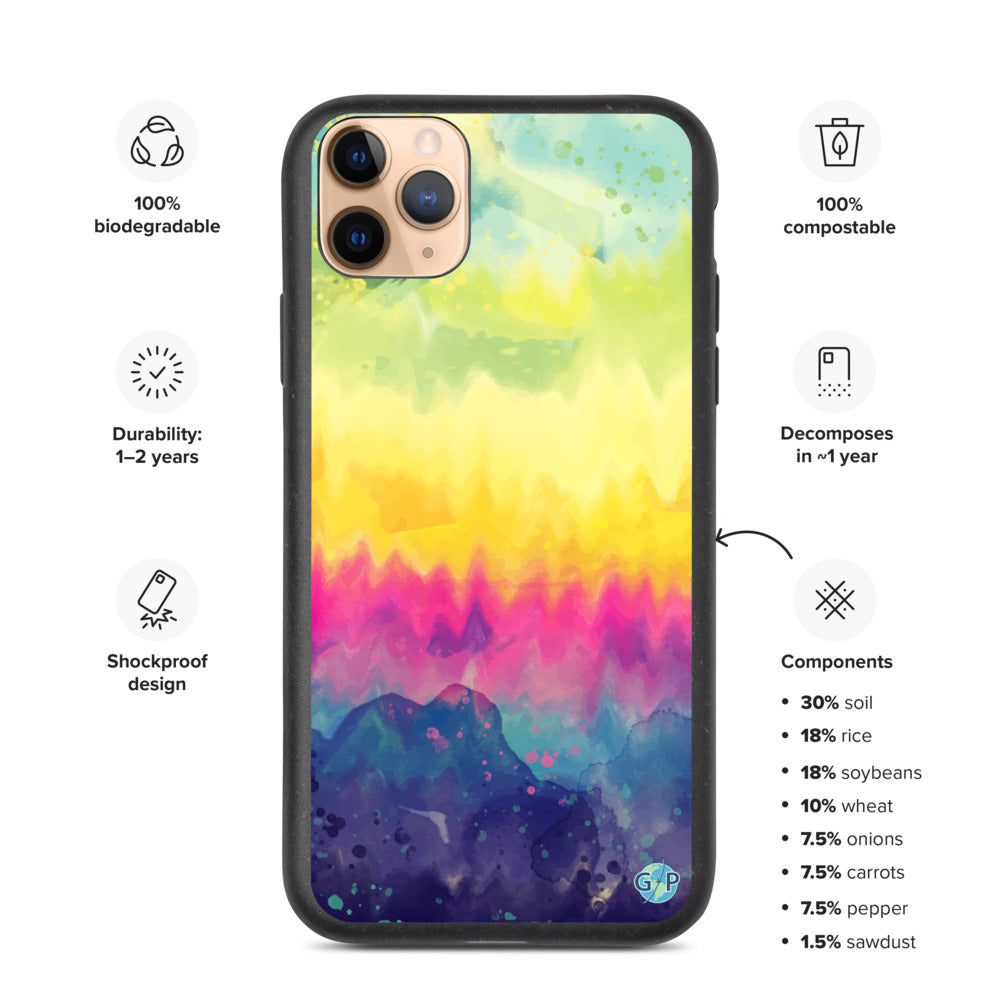 Colors 2 | Biodegradable iPhone Case