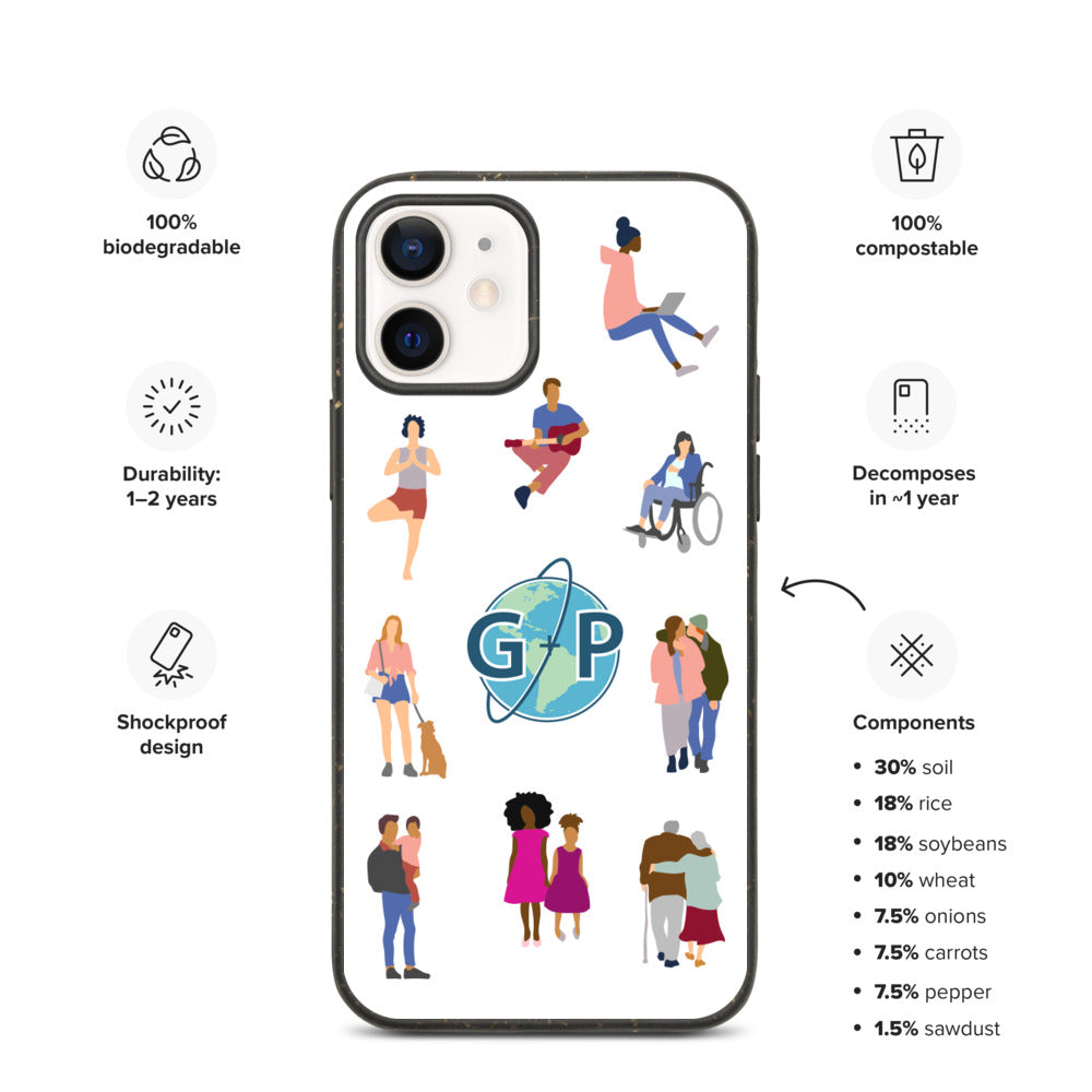 Biodegradable phone case | People | White