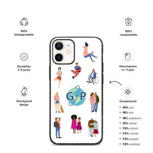 Biodegradable phone case | People | White