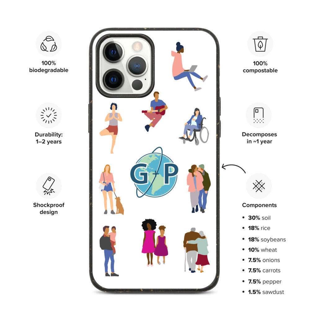 Biodegradable phone case | People | White
