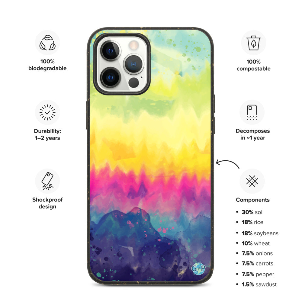 Colors 2 | Biodegradable iPhone Case