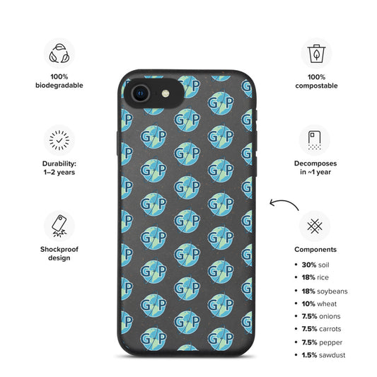 Biodegradable logo case