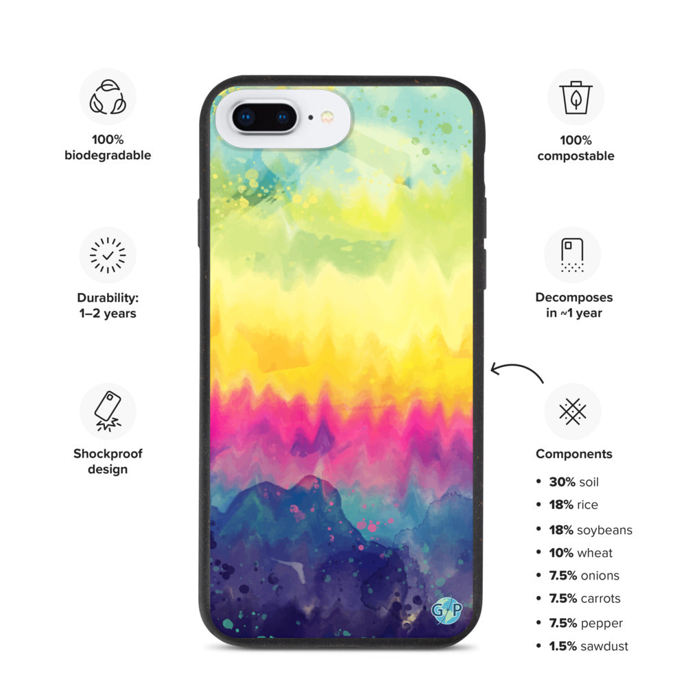 Colors 2 | Biodegradable iPhone Case