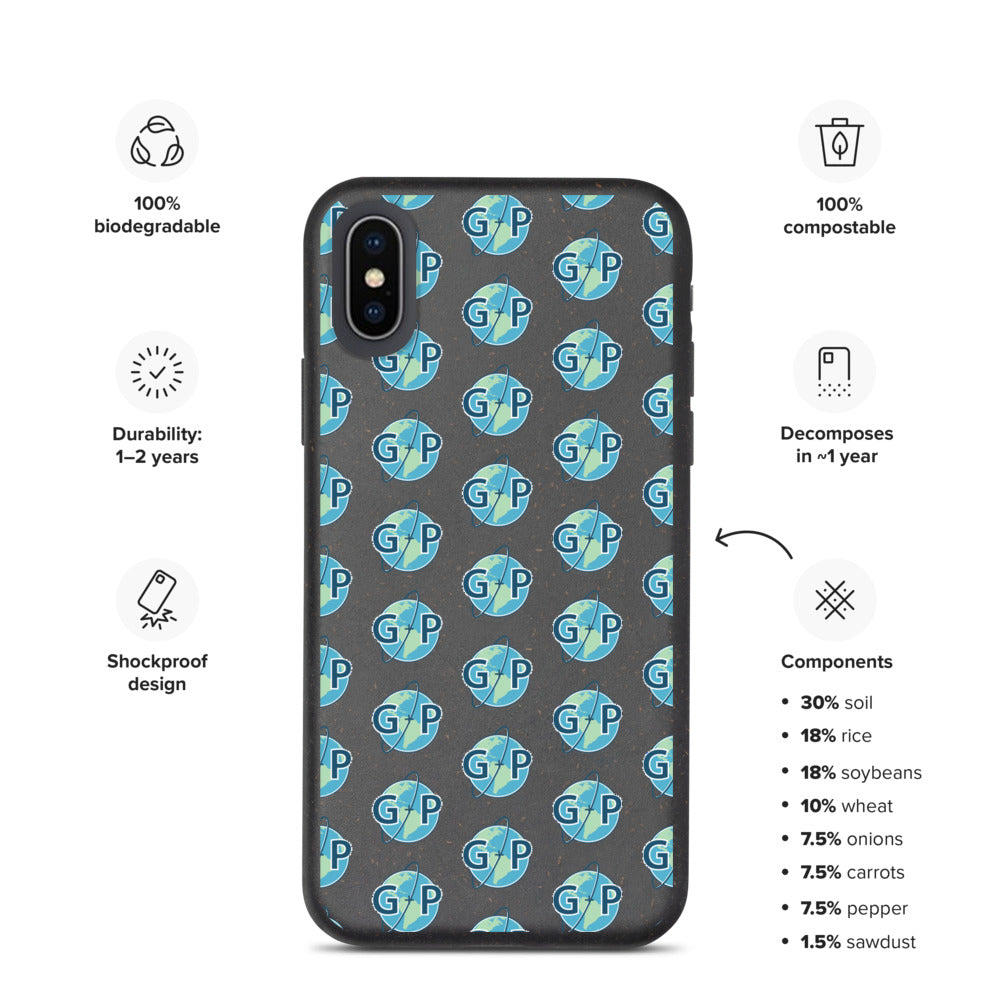 Biodegradable logo case