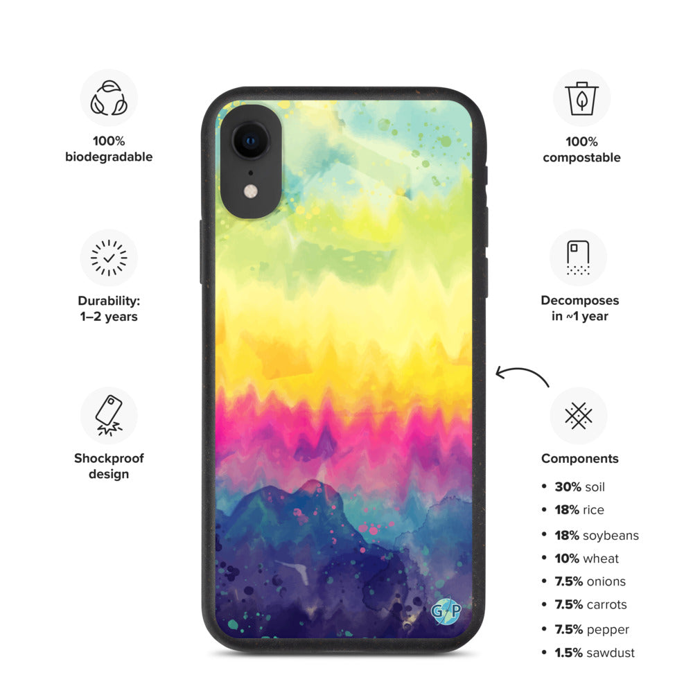 Colors 2 | Biodegradable iPhone Case