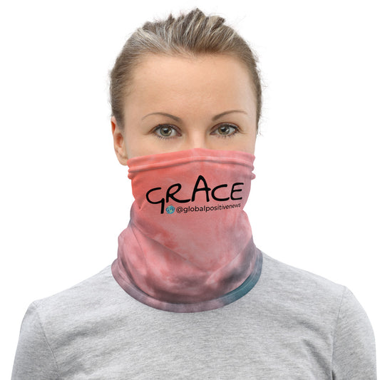 Grace | Pink Clouds Neck Gaiter