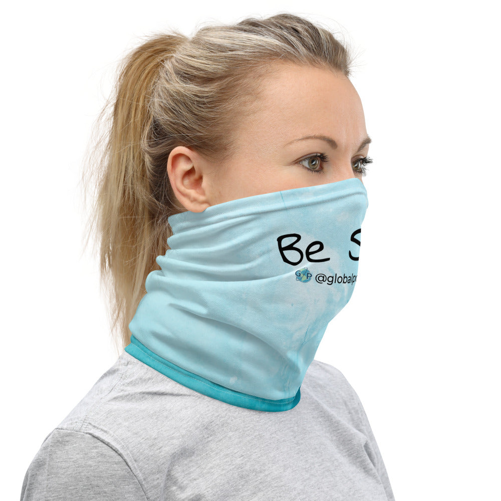 Be Safe | Blue Skies Neck Gaiter