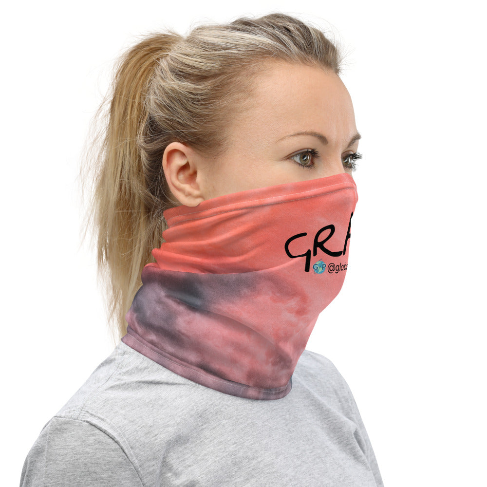 Grace | Pink Clouds Neck Gaiter