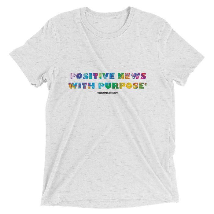 Positive News with Purpose® | Triblend Unisex Tee