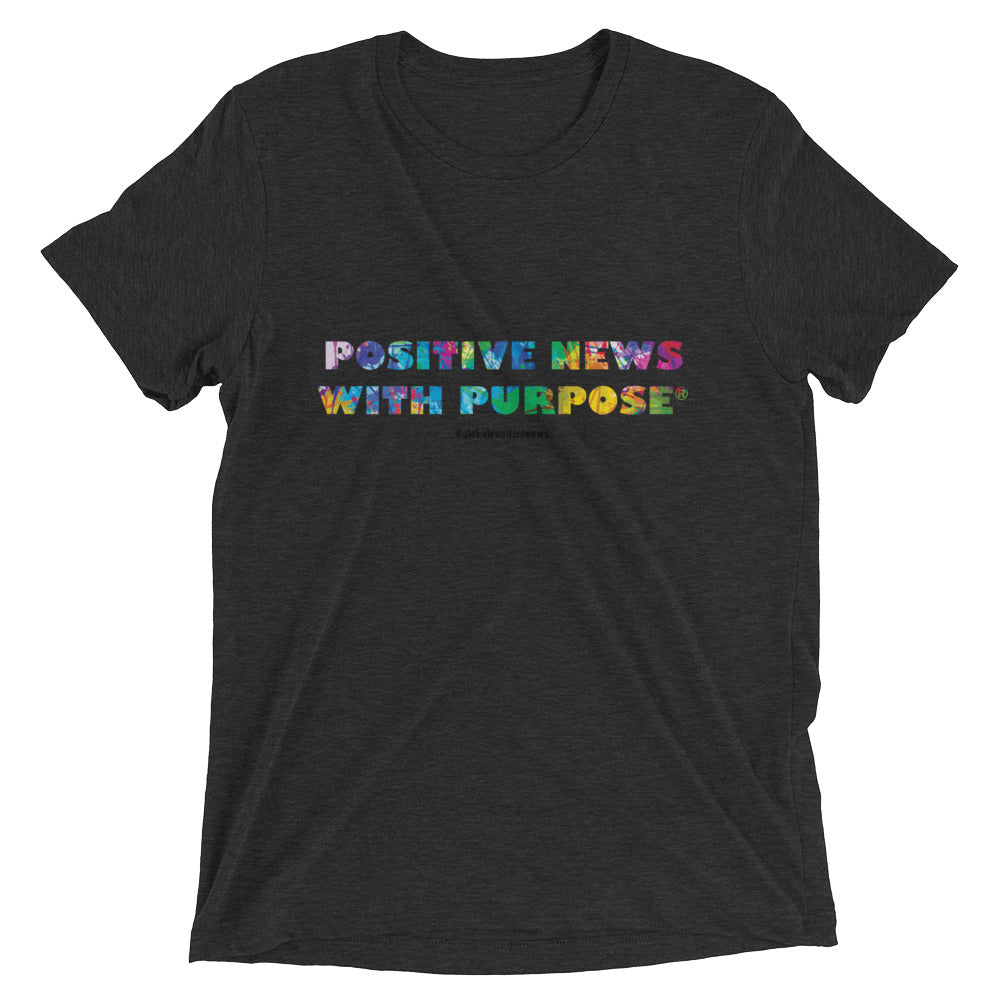 Positive News with Purpose® | Triblend Unisex Tee
