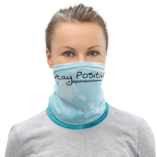 Stay Positive | Blue Skies Neck Gaiter