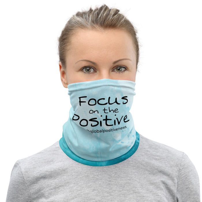 Focus on the Positive® | Blue Skies Neck Gaiter