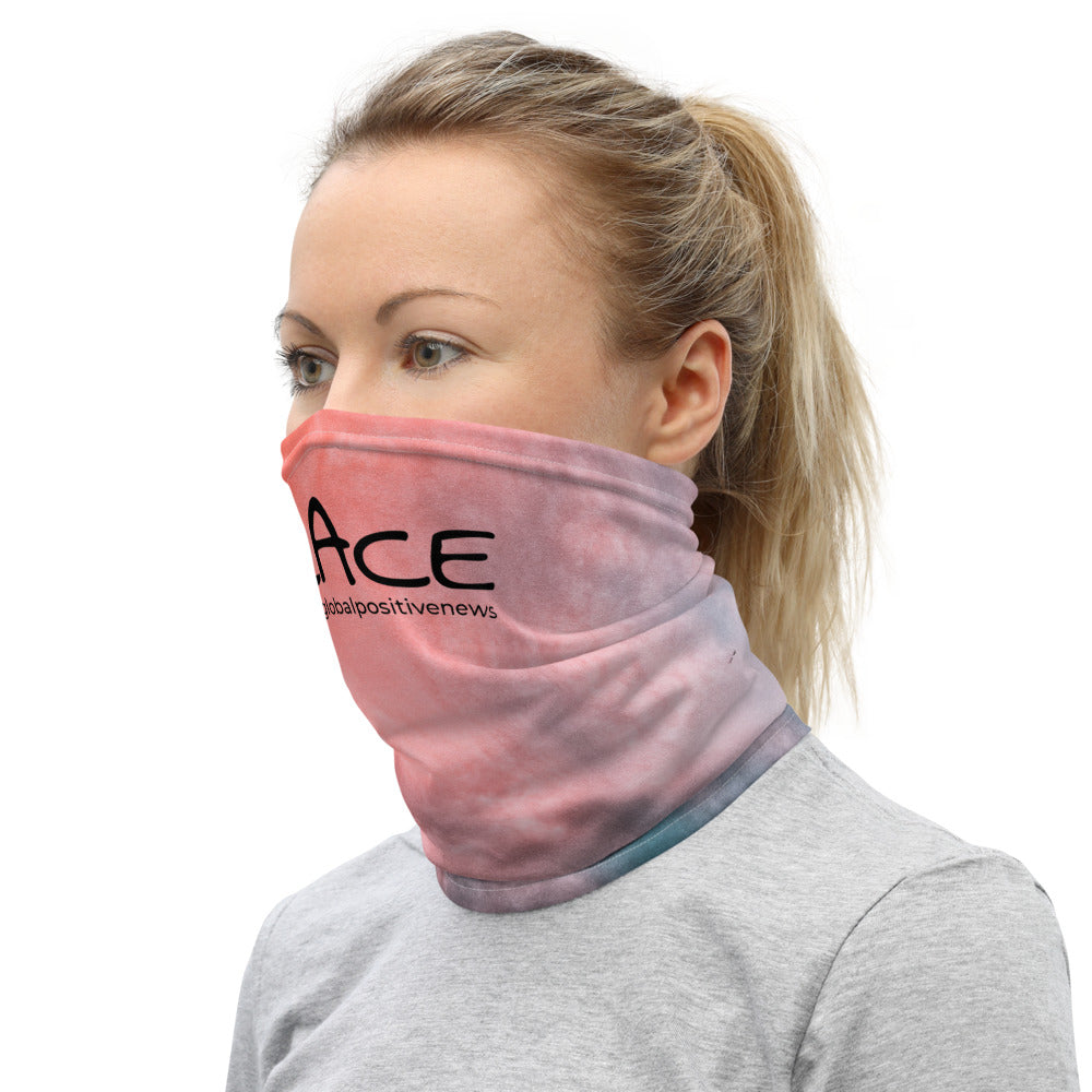 Grace | Pink Clouds Neck Gaiter