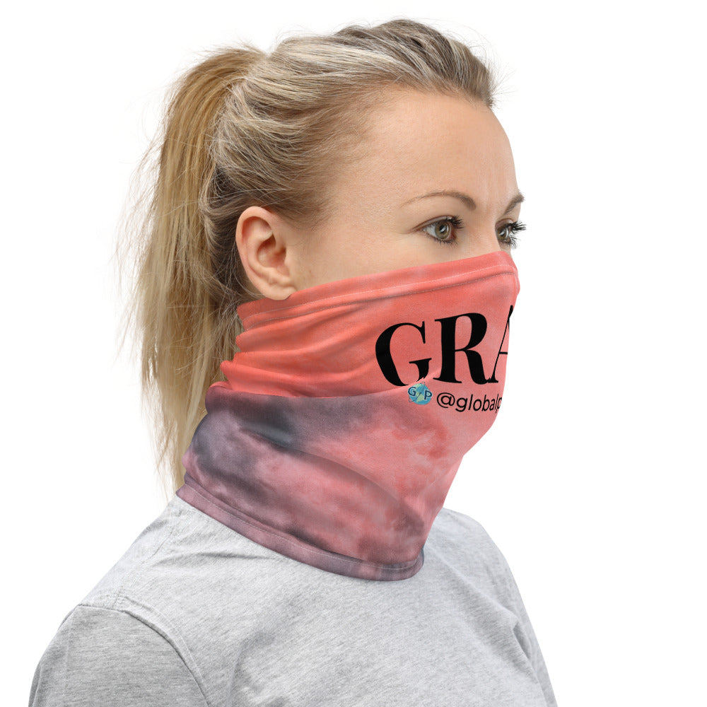 Grace | Pink Clouds Neck Gaiter