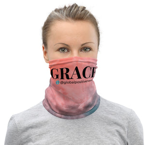 Grace | Pink Clouds Neck Gaiter