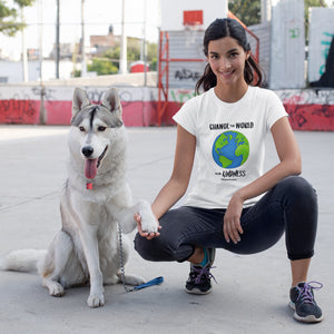 Change the World with Kindness | Unisex Tee